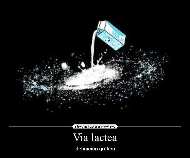 Via lactea - definición gráfica