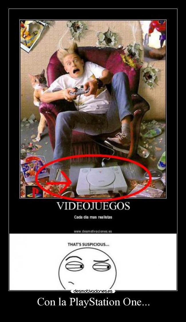 Con la PlayStation One... - 