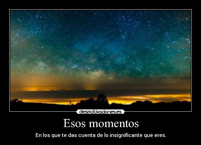 Esos momentos -