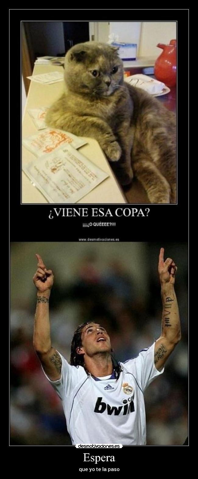 Espera - que yo te la paso