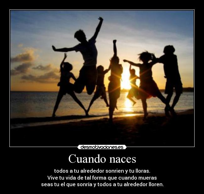 Cuando naces - 