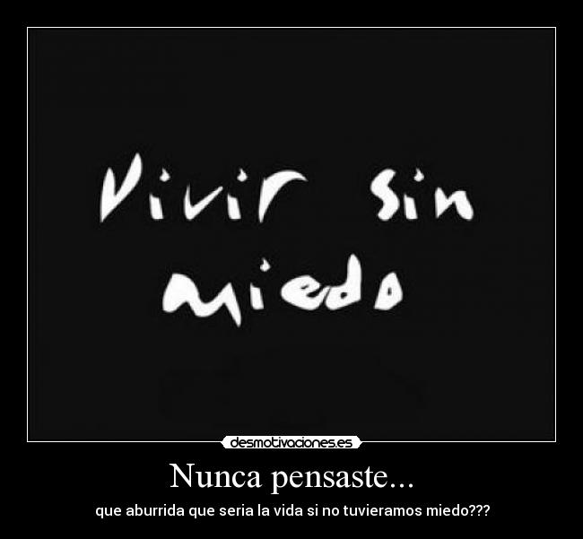 Nunca pensaste... - 