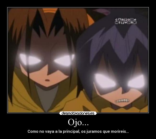 carteles anime shaman king desmotivaciones