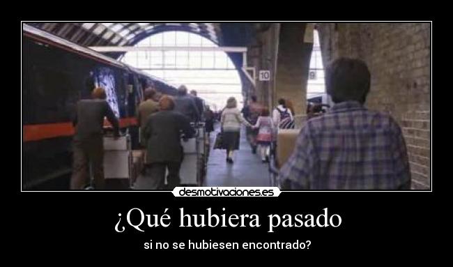 carteles pasado que hubiera pasado hubiesen encontrado harry potter ron hermione weasley desmotivaciones