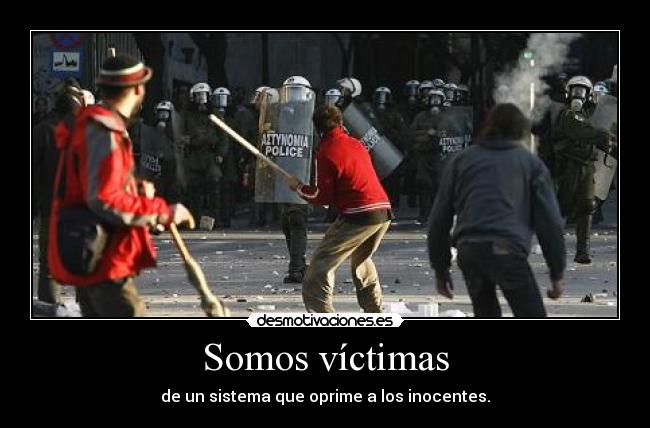 Somos víctimas - 