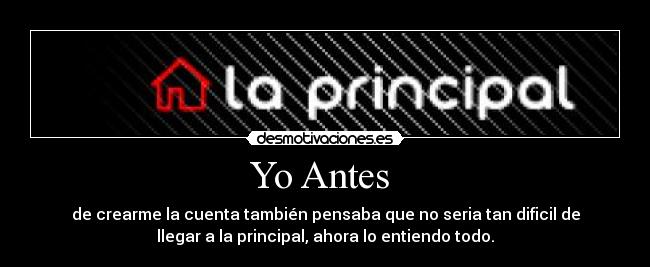 Yo Antes -