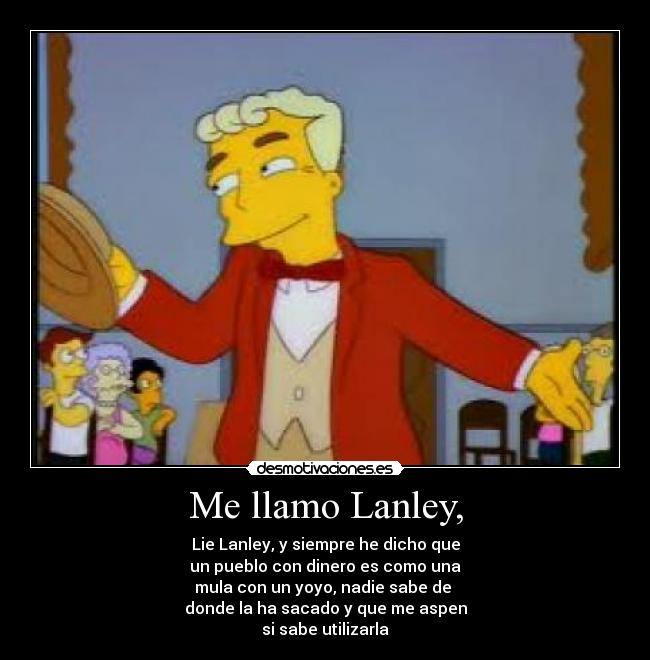 carteles lie lanley desmotivaciones