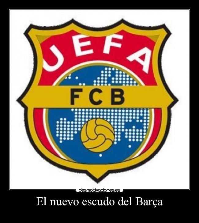 El nuevo escudo del Barça - 