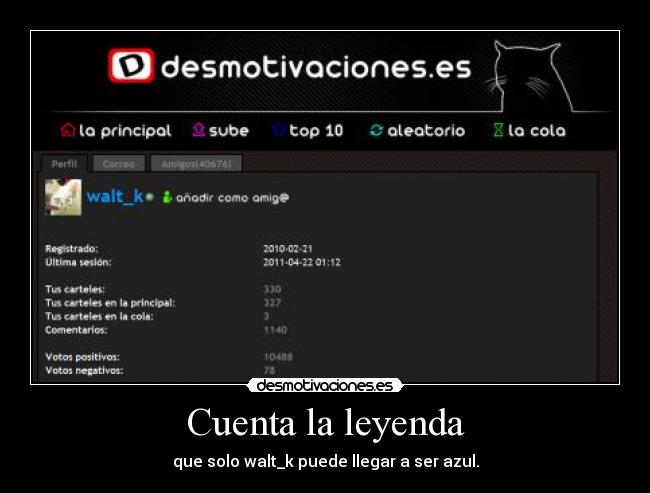 Cuenta la leyenda -