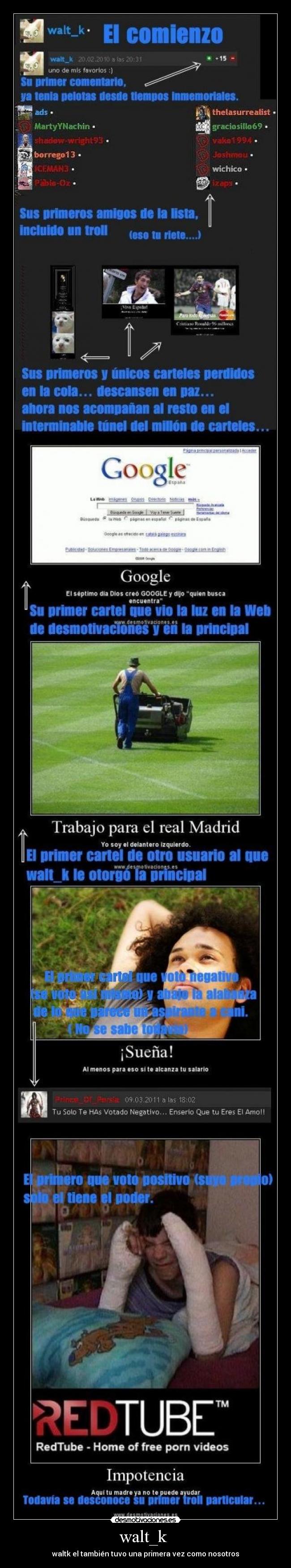 walt_k  - waltk el también tuvo una primera vez como nosotros