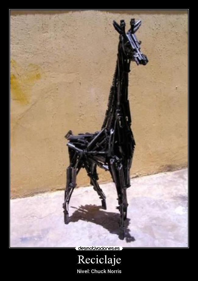 Reciclaje - Nivel: Chuck Norris