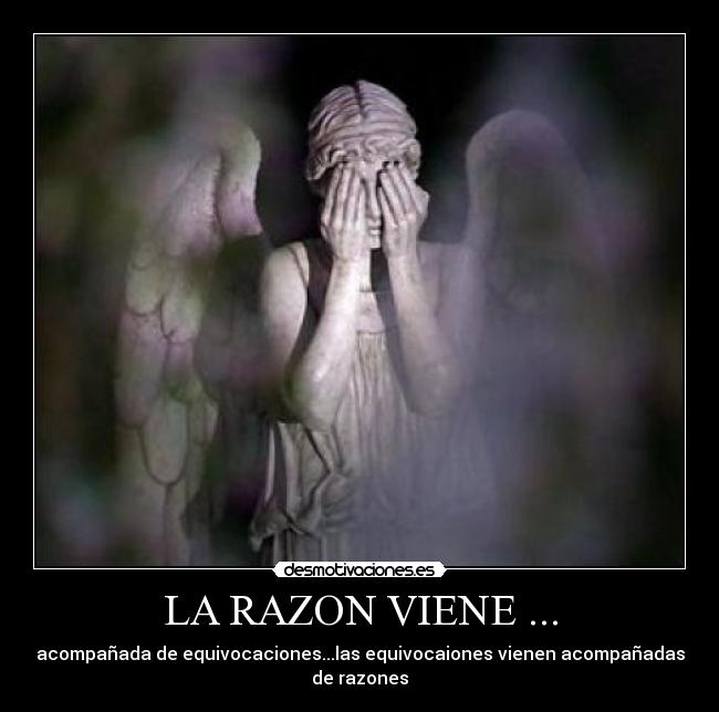 carteles angel llorando desmotivaciones