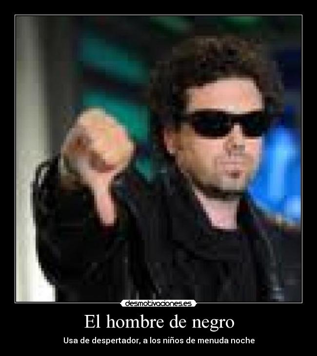 El hombre de negro - 
