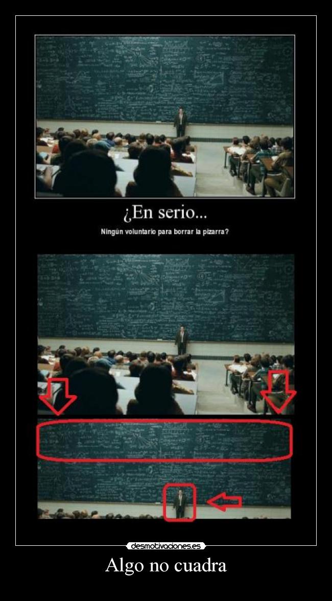 Algo no cuadra - 