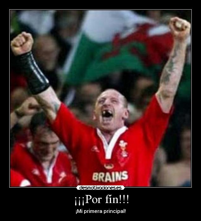 ¡¡¡Por fín!!! - ¡Mi primera principal!