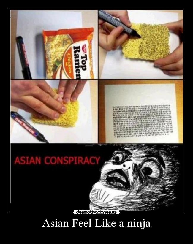 Asian Feel Like a ninja -