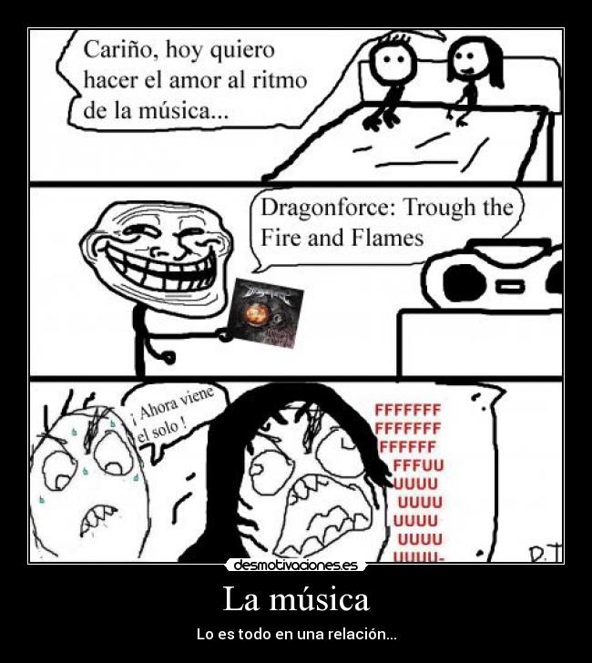 La música - Lo es todo en una relación...