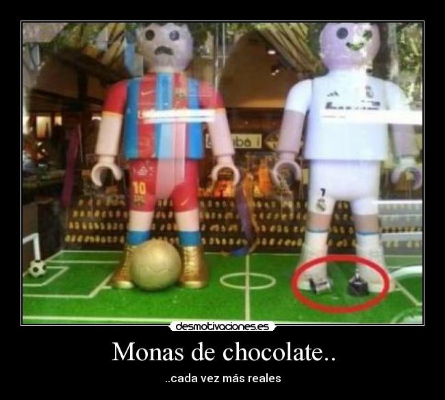 Monas de chocolate.. - 