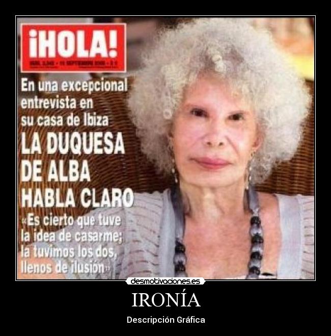 IRONÍA - 