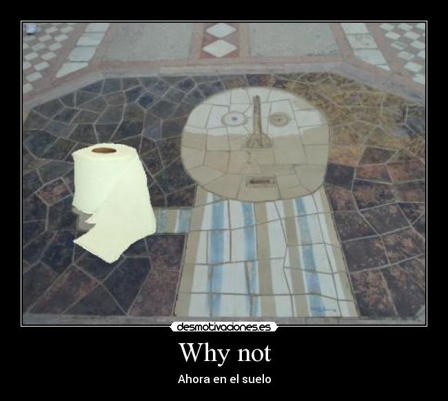 Why not - Ahora en el suelo