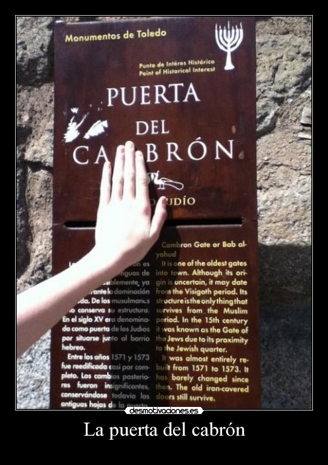 La puerta del cabrón - 