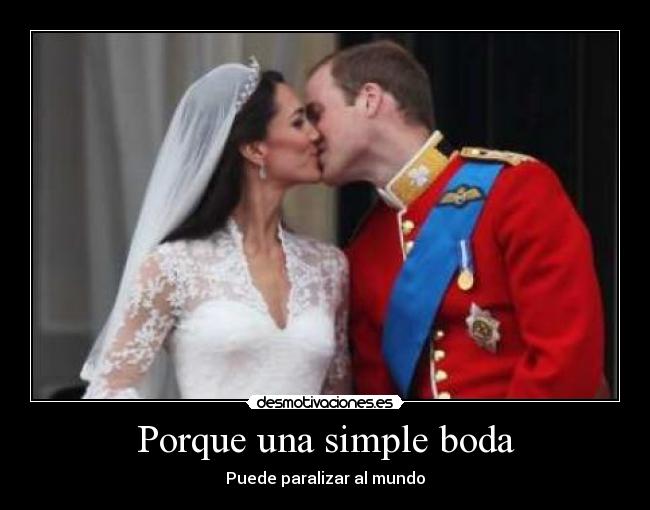 Porque una simple boda -