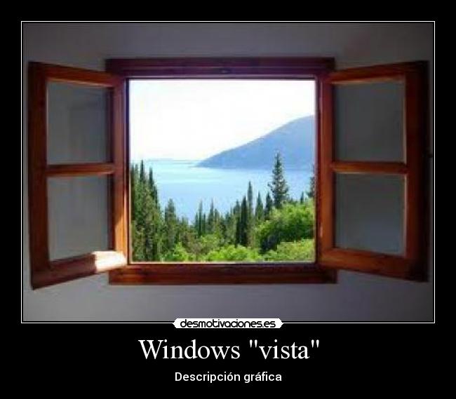 Windows vista -