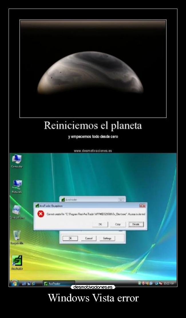 carteles windows desmotivaciones