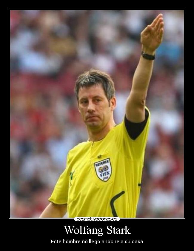 Wolfang Stark - Este hombre no llegó anoche a su casa