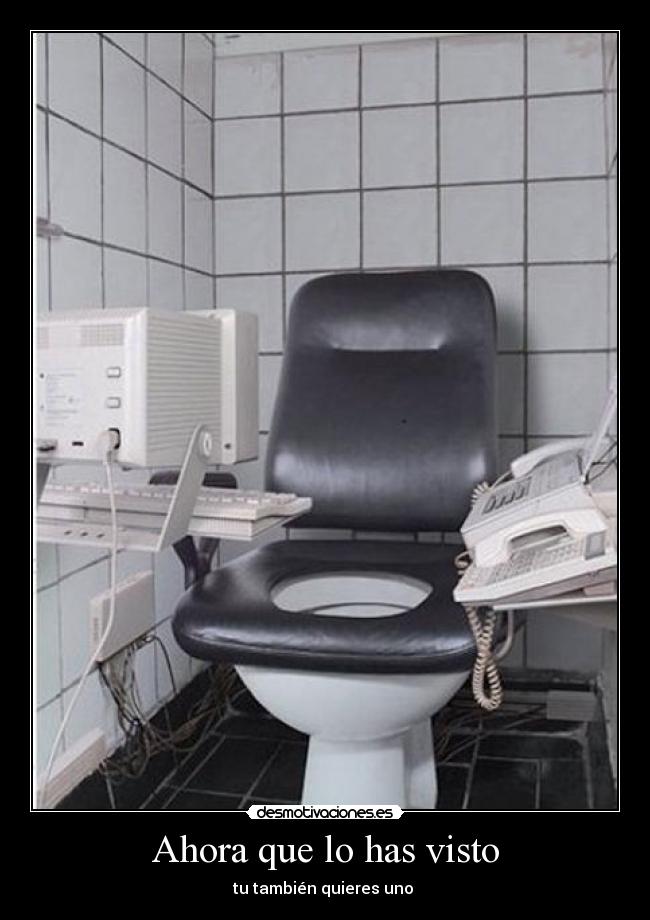 Ahora que lo has visto -