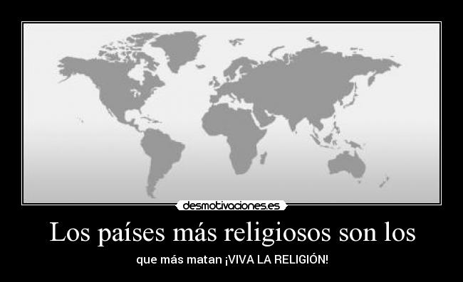 Los países más religiosos son los -