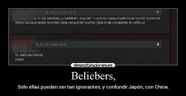 Beliebers, -