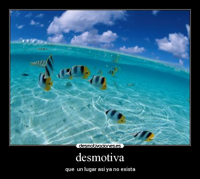 desmotiva - que un lugar asi ya no exista