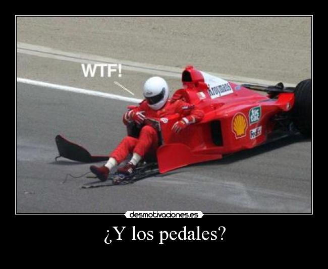 ¿Y los pedales? - 