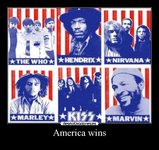 America wins -