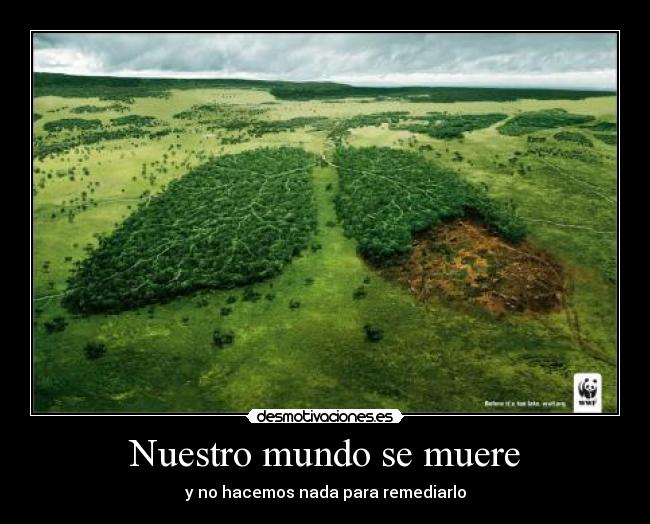 Nuestro mundo se muere - 