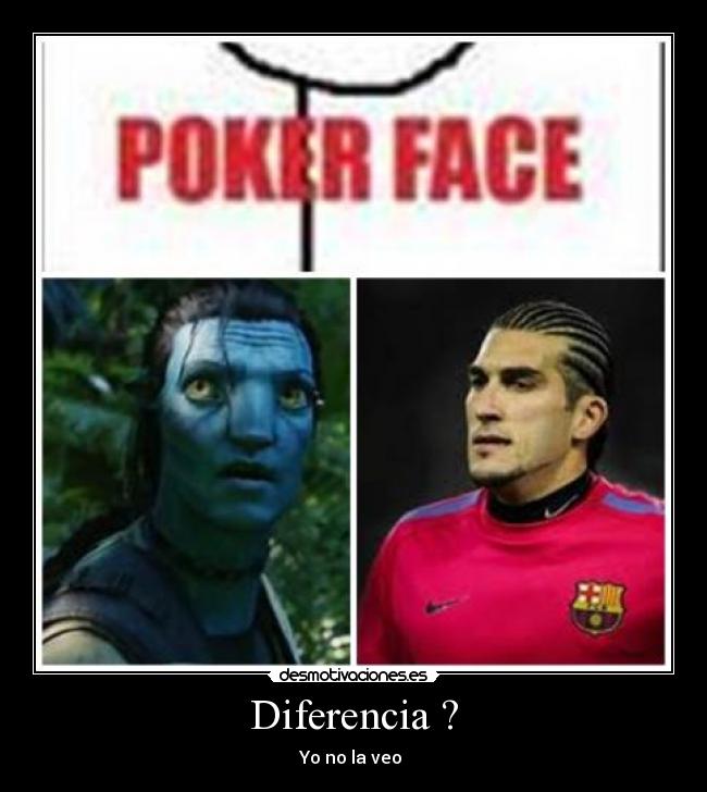 Diferencia ? - Yo no la veo