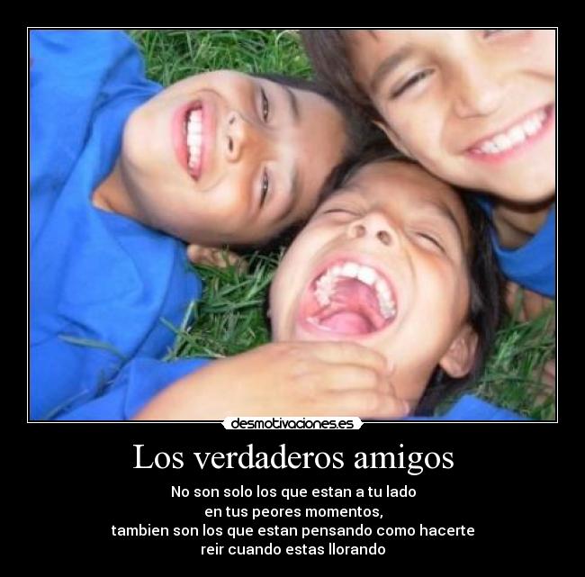 Los verdaderos amigos -