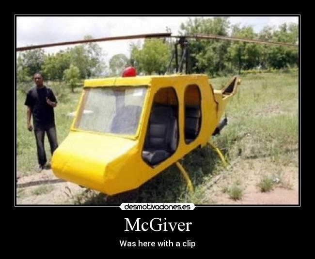 McGiver - Was here with a clip