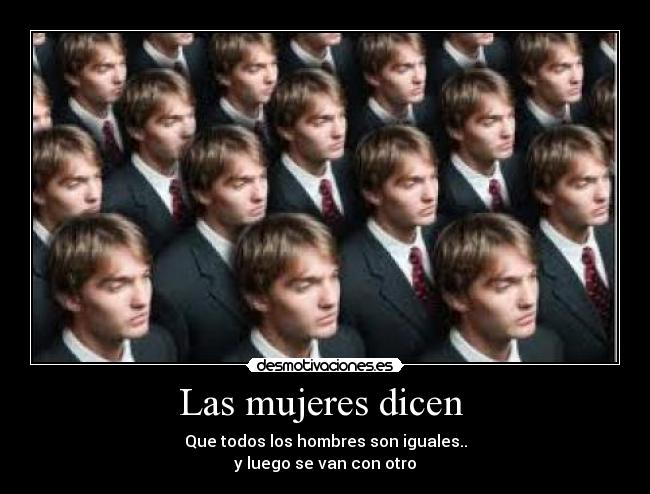 Las mujeres dicen -