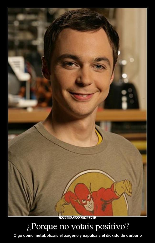 ¿Porque no votais positivo? -