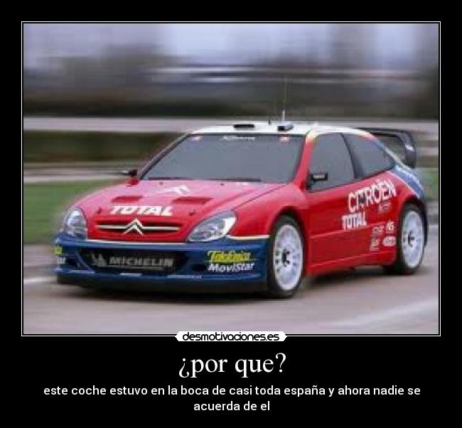 ¿por que? - este coche estuvo en la boca de casi toda españa y ahora nadie se acuerda de el