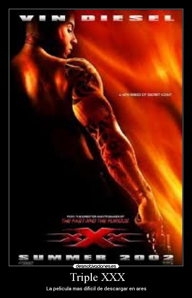 Triple XXX - La pelicula mas dificil de descargar en ares