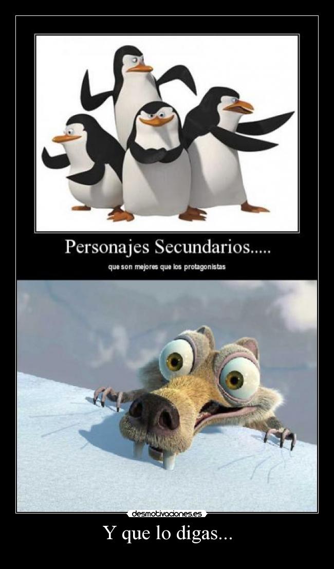 carteles ice age edad hielo walt_k principal cola top aleatorio desmotivaciones