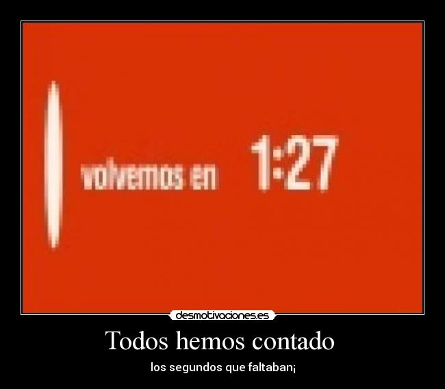 Todos hemos contado -