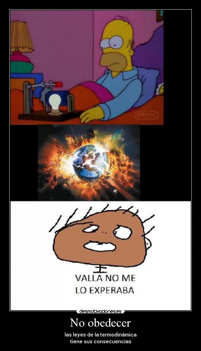 No obedecer -