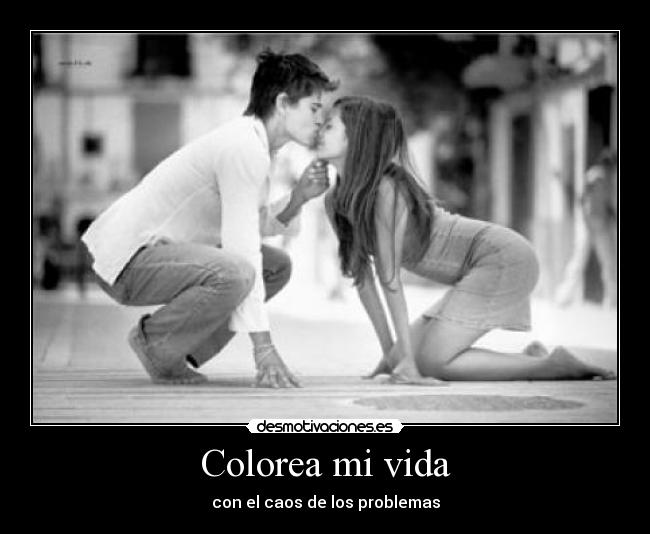 Colorea mi vida - con el caos de los problemas