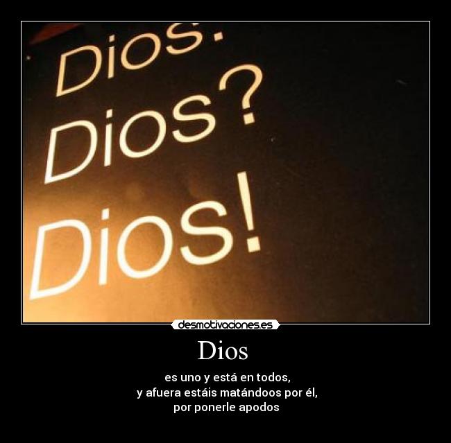 carteles dios lerelerele desmotivaciones