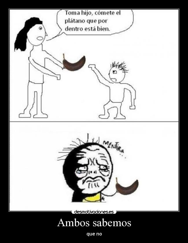 Ambos sabemos -
