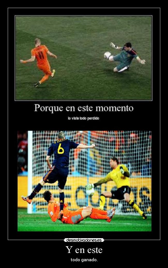 carteles espana mundial ganado campeones que viva espana desmotivaciones